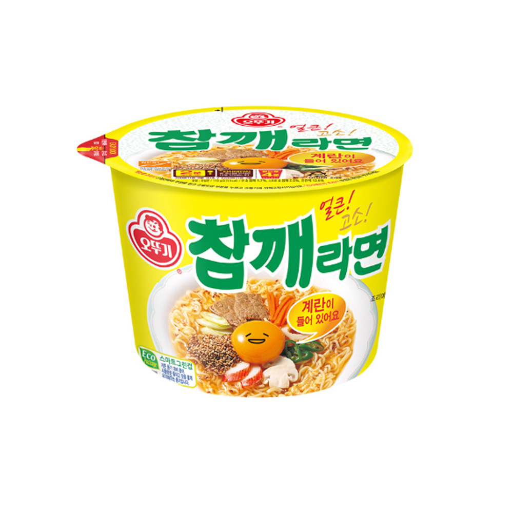 오뚜기 참깨라면 용기(큰컵) 110g