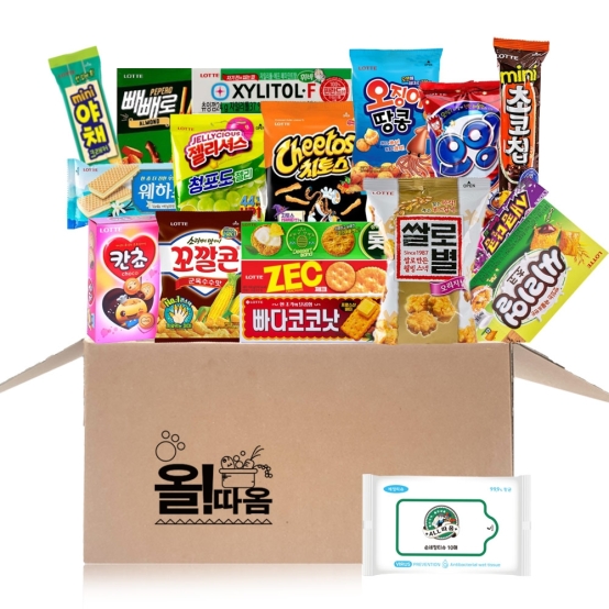 과자폭탄 롯데스낵 선물세트